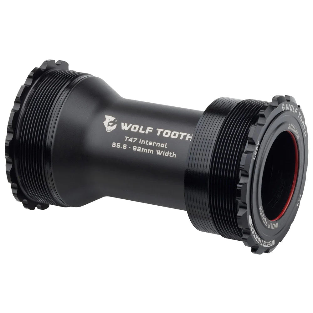 Wolf Tooth Bottom Bracket - T47 Inboard 85.5/92mm For 30mm Spindle Black-Goodwynn'sGoodwynn's