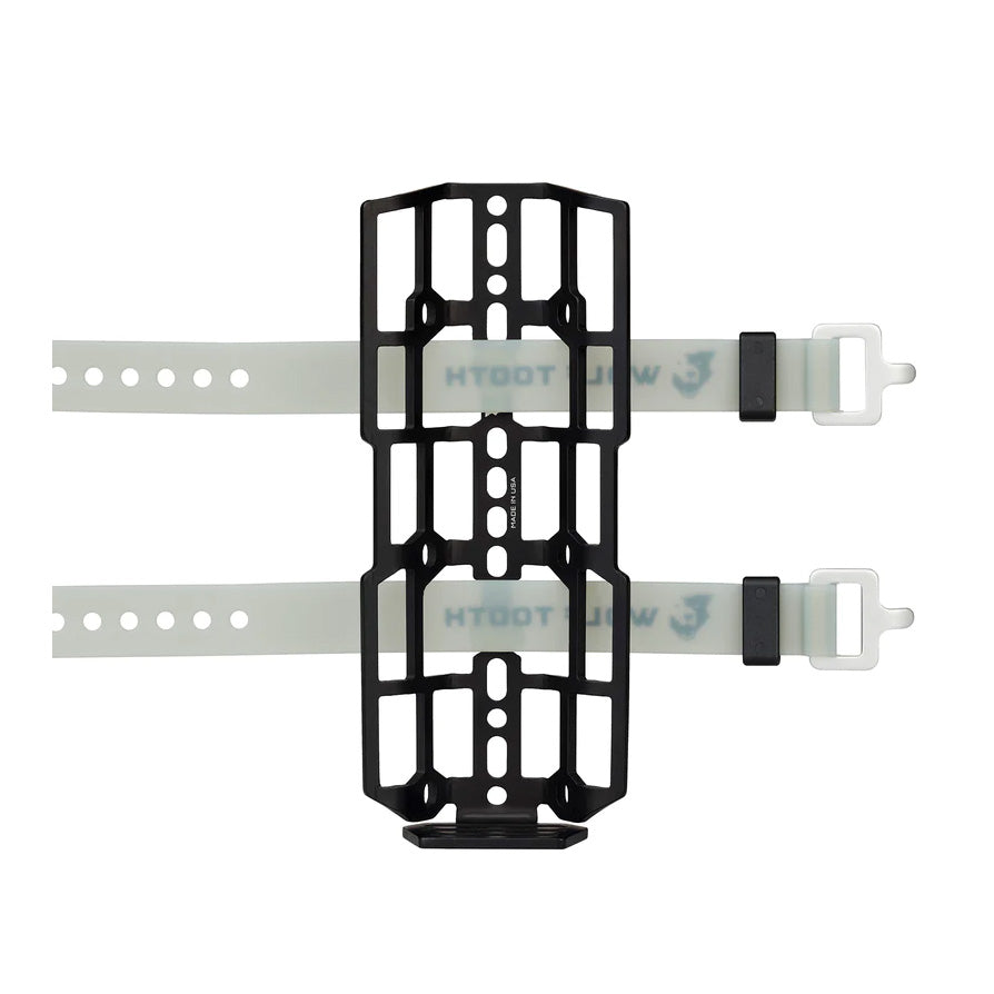 Wolf Tooth Components Morse Cargo Cage With 2 Straps Black-Goodwynn'sGoodwynn's