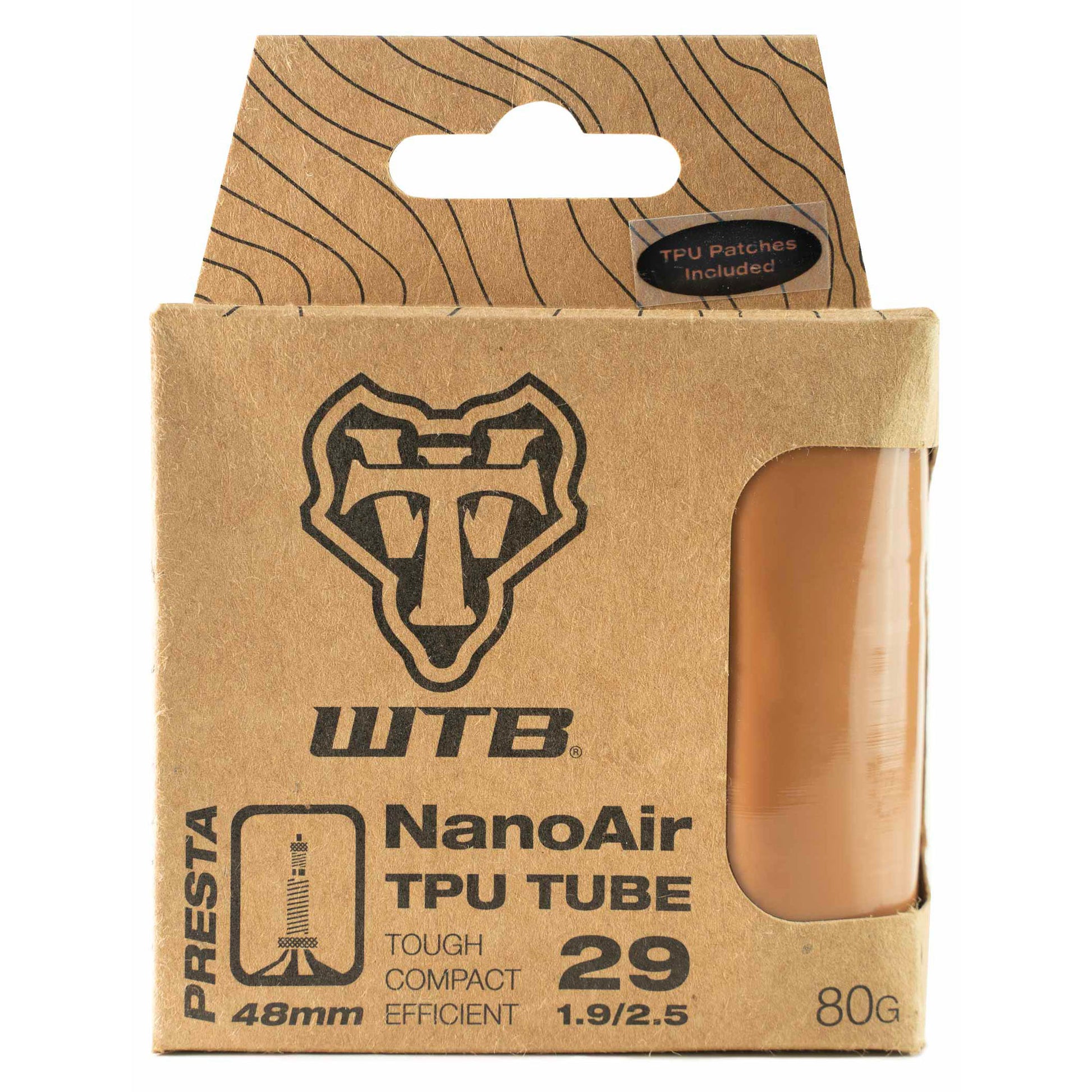 WTB NanoAir TPU Tube 29 x 1.9-2.5" 48mm PV-Goodwynn'sGoodwynn's