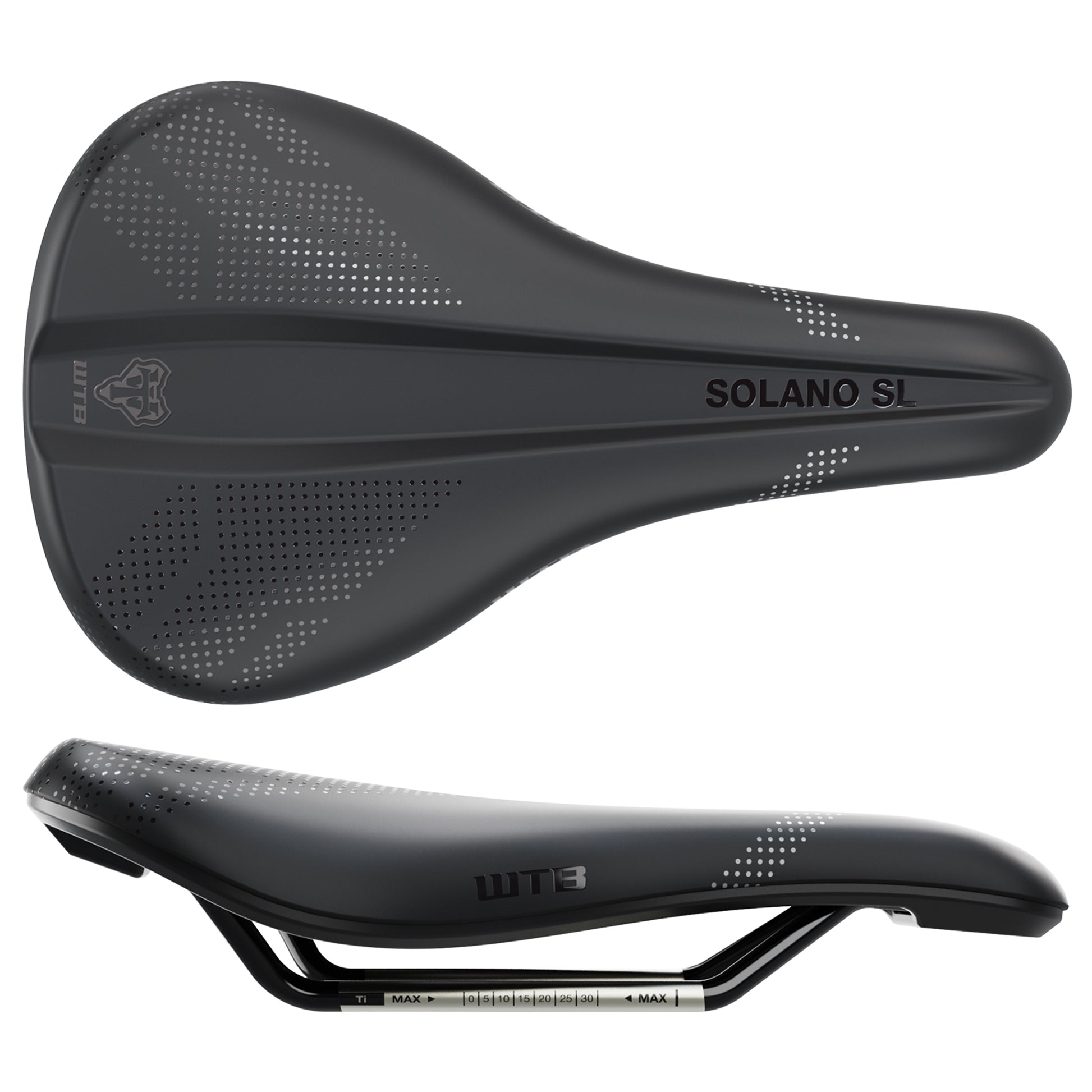 WTB Solano SL Saddle - Titanium Black Medium Fusion Form-Goodwynn'sGoodwynn's