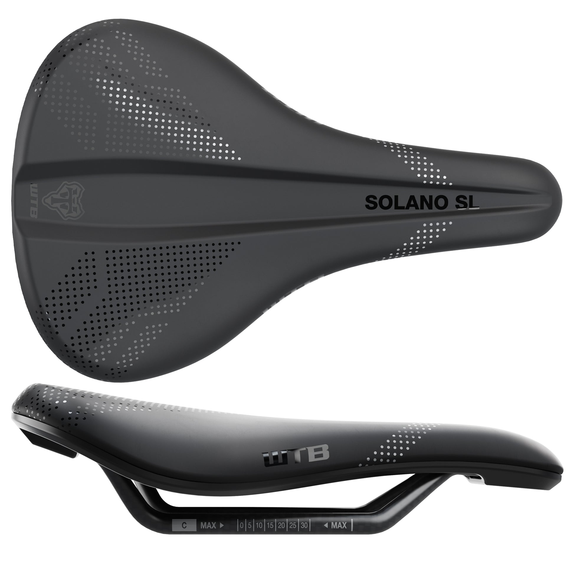 WTB Solano SL Saddle - Carbon Black Wide Fusion Form-Goodwynn'sGoodwynn's
