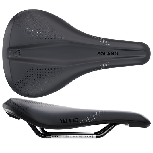WTB Solano Saddle - Chromoly Black Medium Fusion Form-Goodwynn's
