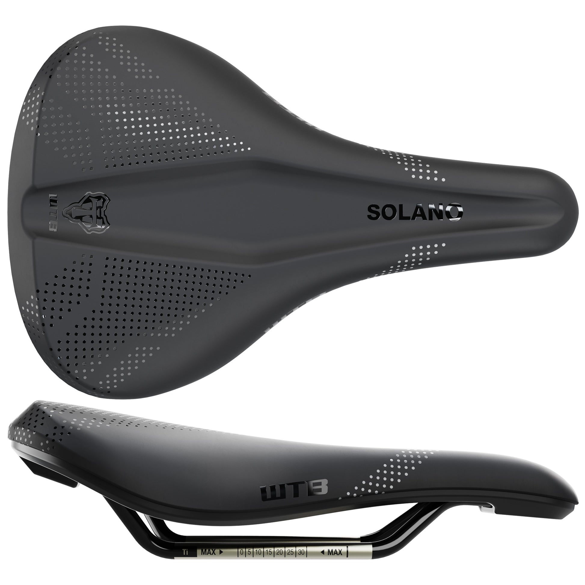 WTB Solano Saddle - Titanium Black Wide Fusion Form-Goodwynn'sGoodwynn's
