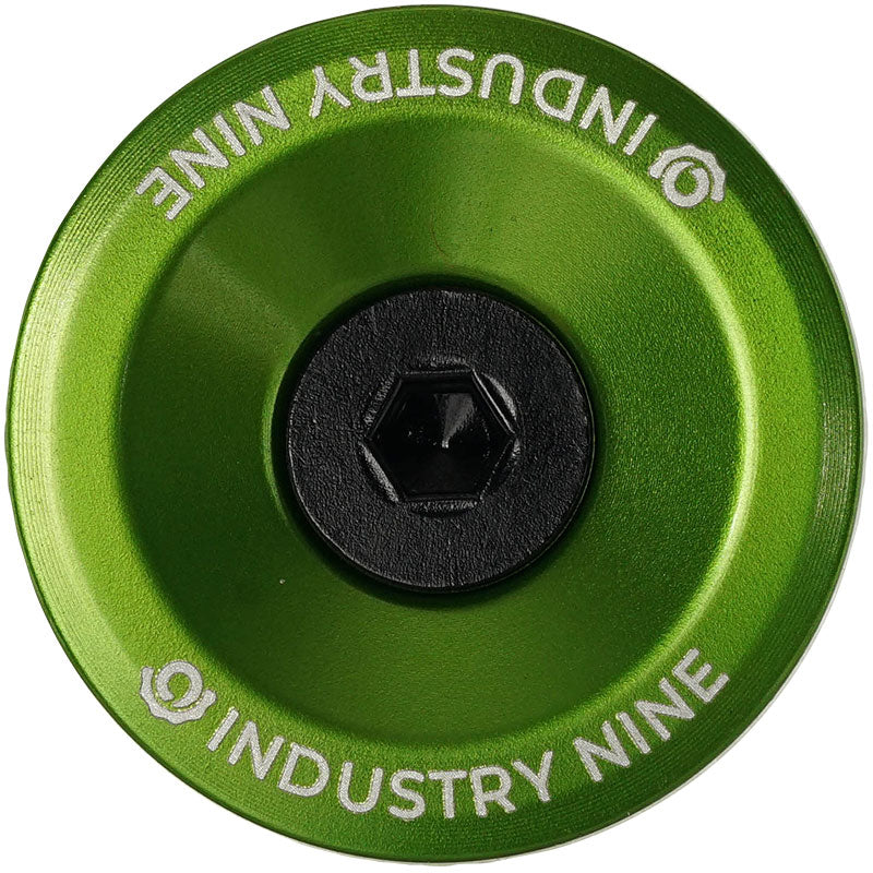 Industry Nine Ultra Light Aluminum Top Cap Lime-Goodwynn'sGoodwynn's