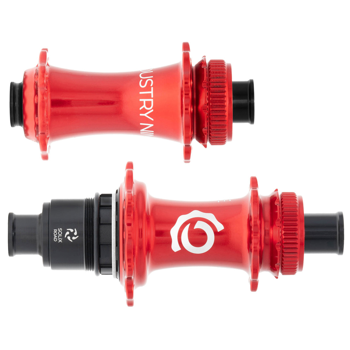 Industry Nine Solix CL Disc Hubs 12x100/142 TA 28h XDR Red-Goodwynn'sGoodwynn's