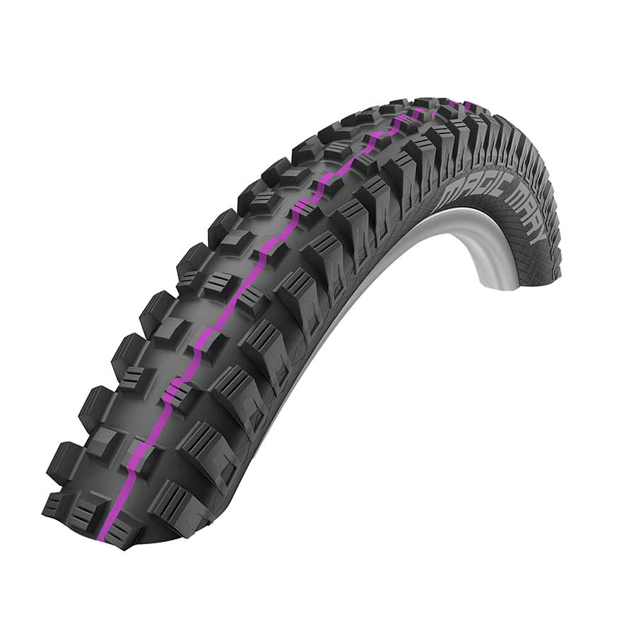 Schwalbe Magic Mary Addix Mountain Tire 27.5x2.50 Folding Tubeless Ready Addix Ultra Soft Super Downhill TL Easy Black-Goodwynn'sGoodwynn's