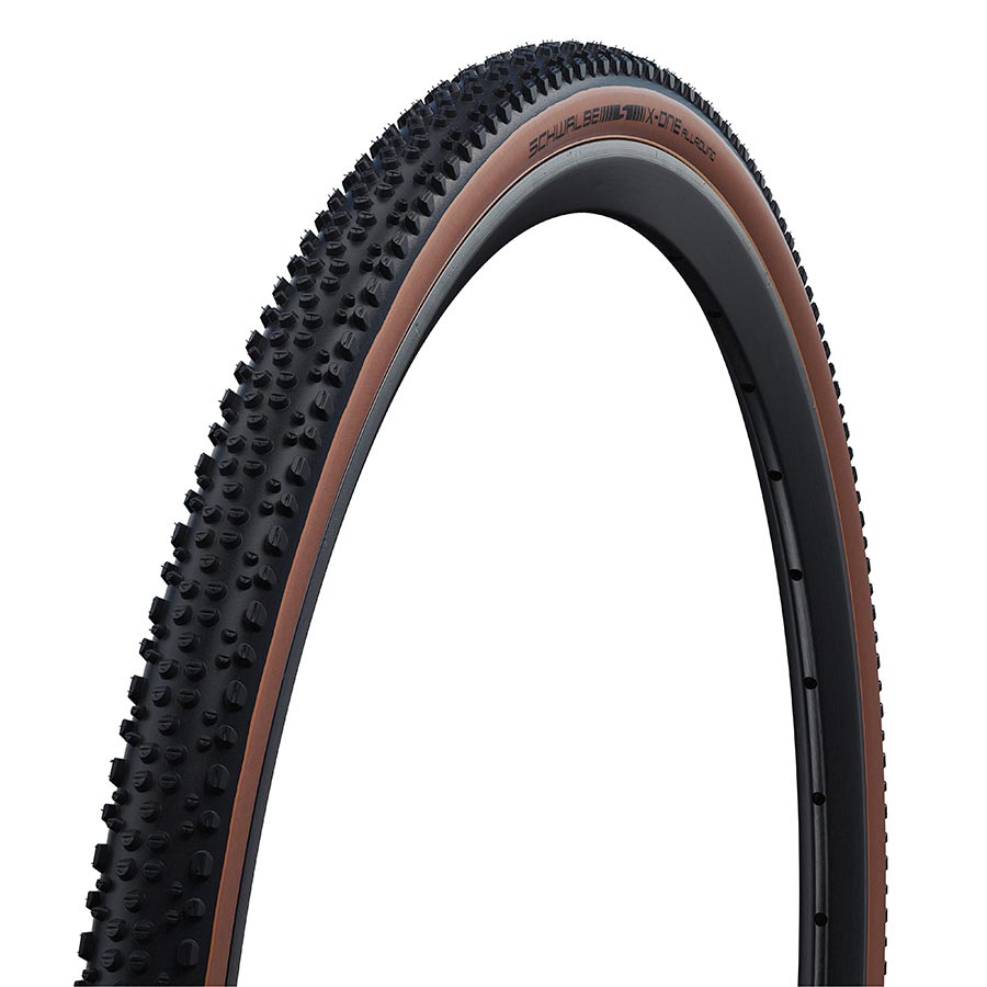 Schwalbe X-One Allround Hybrid Tire 700x33C Folding Tubeless Ready Addix RaceGuard 67TPI Bronze-Goodwynn'sGoodwynn's