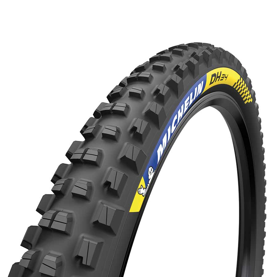 Michelin DH34 Tire 26x2.40 Wire Tubeless Ready MAGI-X Downhill Shield 2x55TPI Black-Goodwynn'sGoodwynn's