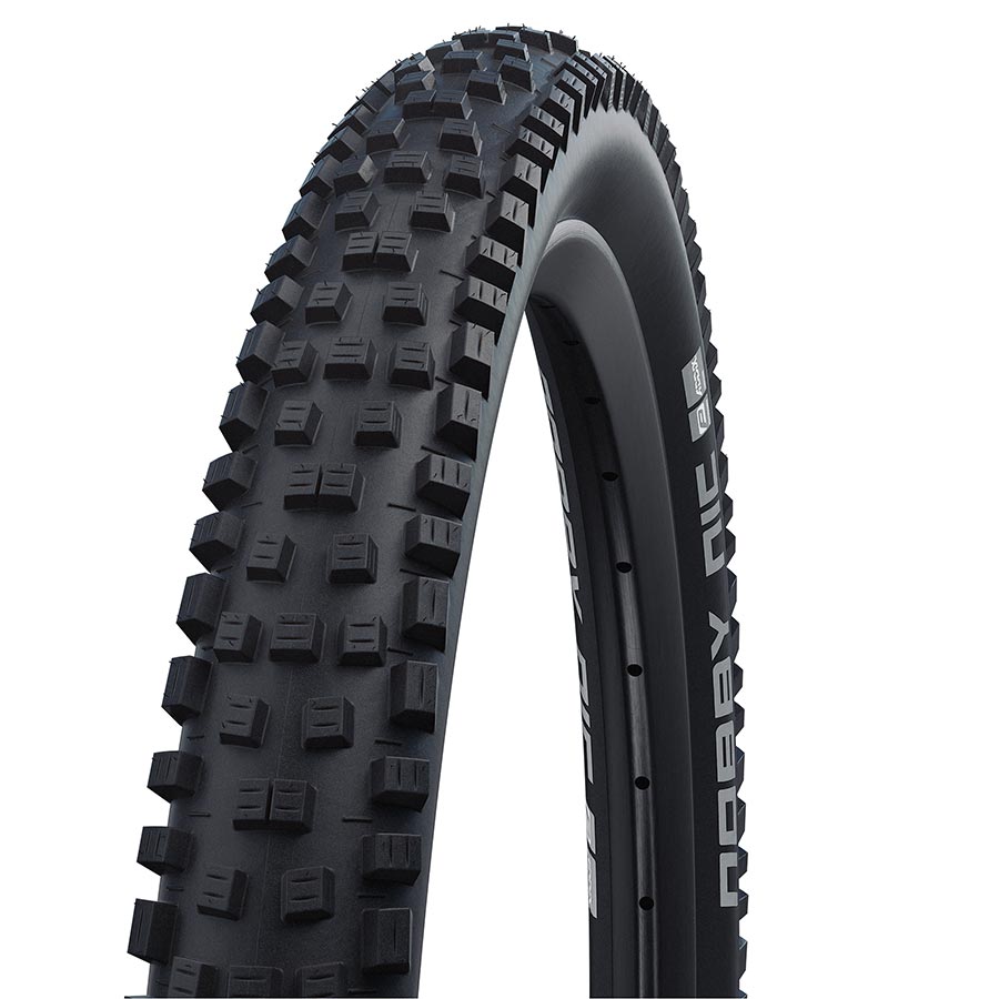 Schwalbe Nobby Nic Tire - 27.5 x 2.4 Tubeless Folding BLK Performance Line Addix E-50-Goodwynn'sGoodwynn's