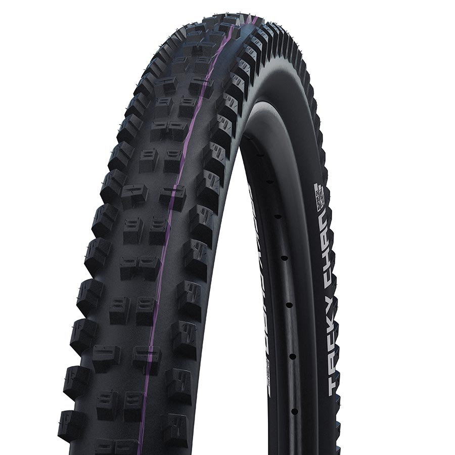 Schwalbe Tacky Chan Mountain Tire 29"x2.40 Folding Clincher Addix Ultra Soft Super Downhill TL Easy 2x67TPI Black-Goodwynn'sGoodwynn's