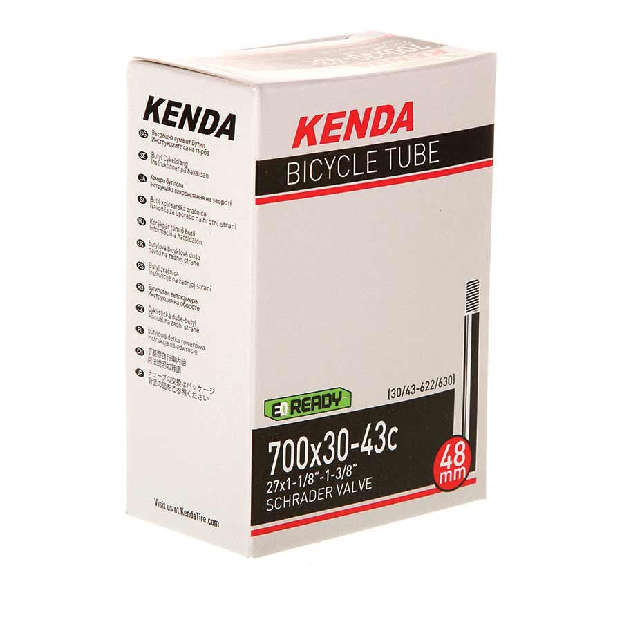 Kenda Schrader Tube Schrader Length: 48mm 700C 30-43C-Goodwynn'sGoodwynn's