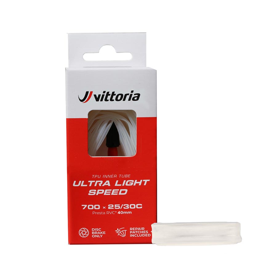 Vittoria Ultra Light Speed (TPU) Tube Presta Length: 40mm 700C 25-30c-Goodwynn'sGoodwynn's