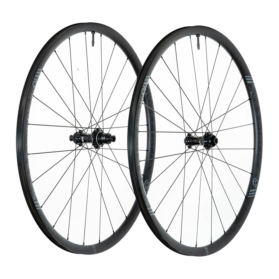Industry Nine Solix SL AR25 Wheel Front and Rear 700C / 622 Holes: F: 24 R: 24 F: 12mm R: 12mm F: 100 R: 142 Disc Center Lock Shimano Road 11 Set-Goodwynn'sGoodwynn's