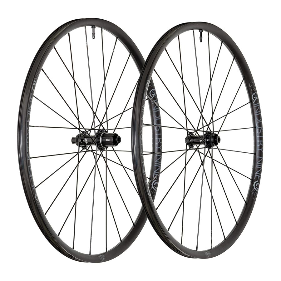 Industry Nine Solix G GRCX Wheel Front and Rear 700C / 622 Holes: F: 24 R: 24 F: 12mm R: 12mm F: 100 R: 142 Disc Center Lock SRAM XD-R Set-Goodwynn'sGoodwynn's