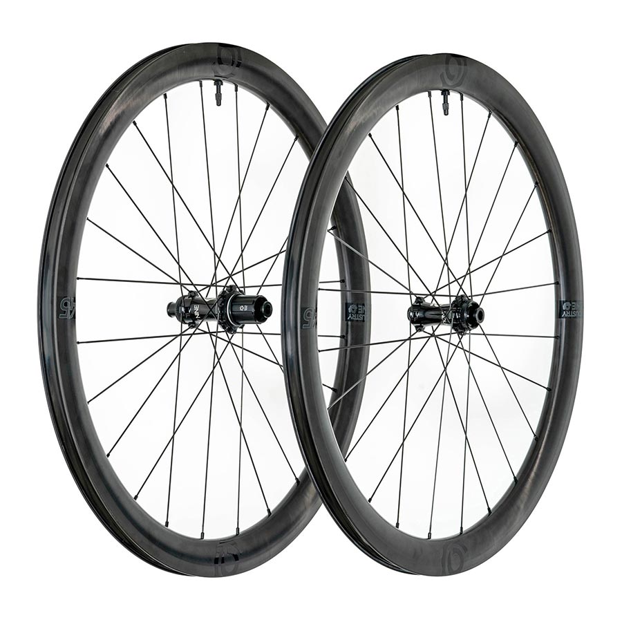 Industry Nine Solix SL i9 45 Wheel Front and Rear 700C / 622 Holes: F: 24 R: 24 F: 12mm R: 12mm F: 100 R: 142 Disc Center Lock SRAM XD-R Set-Goodwynn'sGoodwynn's