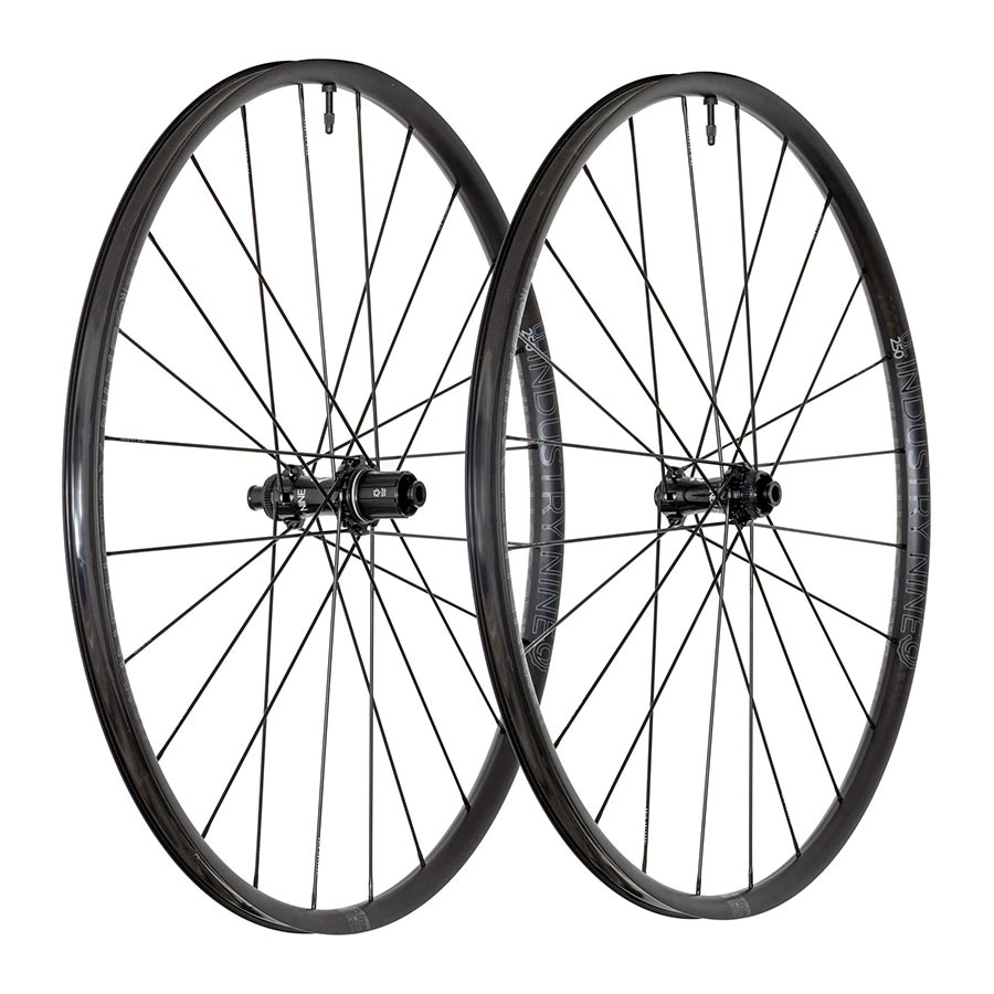 Industry Nine Solix G UL250 Wheel Front and Rear 700C / 622 Holes: F: 24 R: 24 F: 12mm R: 12mm F: 100 R: 142 Disc Center Lock SRAM XD-R Set-Goodwynn'sGoodwynn's