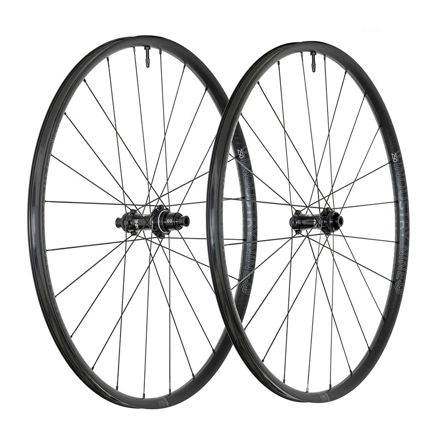 Industry Nine Solix SL UL250 CX Wheel Front and Rear 700C / 622 Holes: F: 24 R: 24 F: 12mm R: 12mm F: 100 R: 142 Disc Center Lock Shimano Road 11 Set-Goodwynn'sGoodwynn's