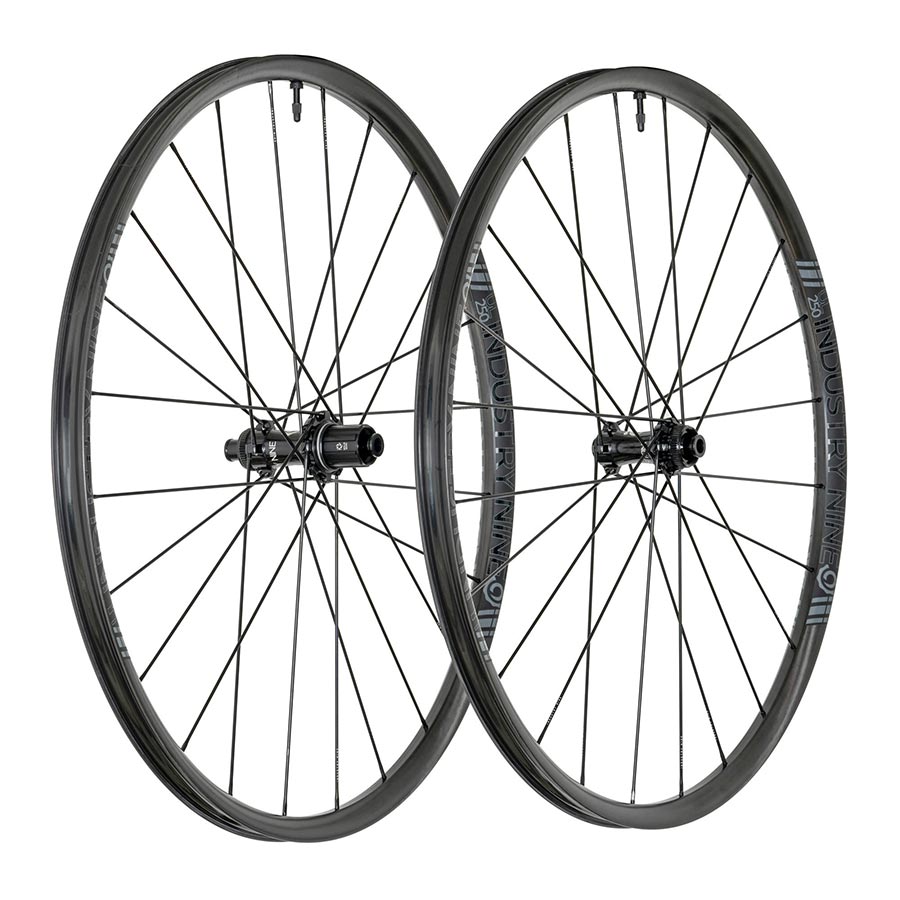 Industry Nine Solix G UL250c Wheel Front and Rear 700C / 622 Holes: F: 24 R: 24 F: 12mm R: 12mm F: 100 R: 142 Disc Center Lock SRAM XD-R Set-Goodwynn'sGoodwynn's