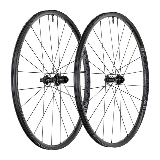 Industry Nine Solix SL UL250c CX Wheel Front and Rear 700C / 622 Holes: F: 24 R: 24 F: 12mm R: 12mm F: 100 R: 142 Disc Center Lock Shimano Road 11 Set-Goodwynn's
