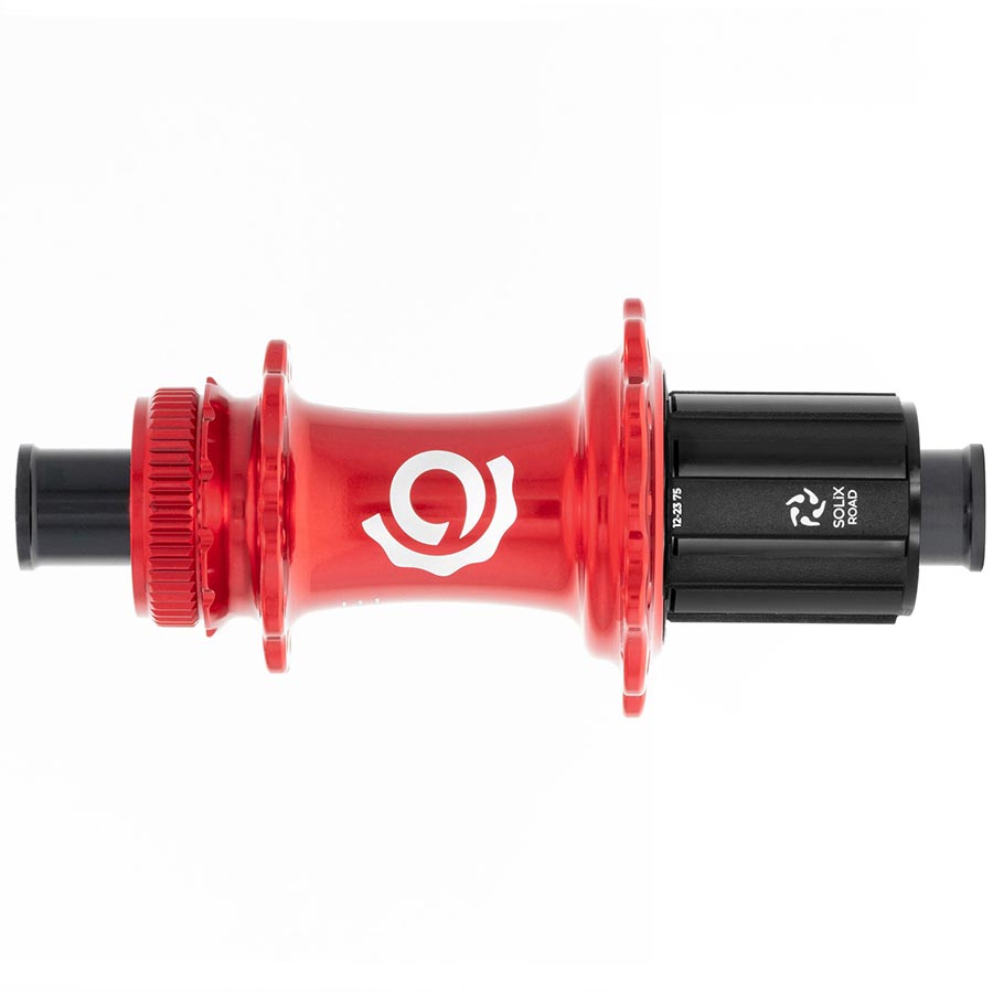 Industry Nine Solix G Classic Rear HG11 Disc Hub Rear 24H 12mm TA 142mm Shimano HG 11 Red-Goodwynn'sGoodwynn's