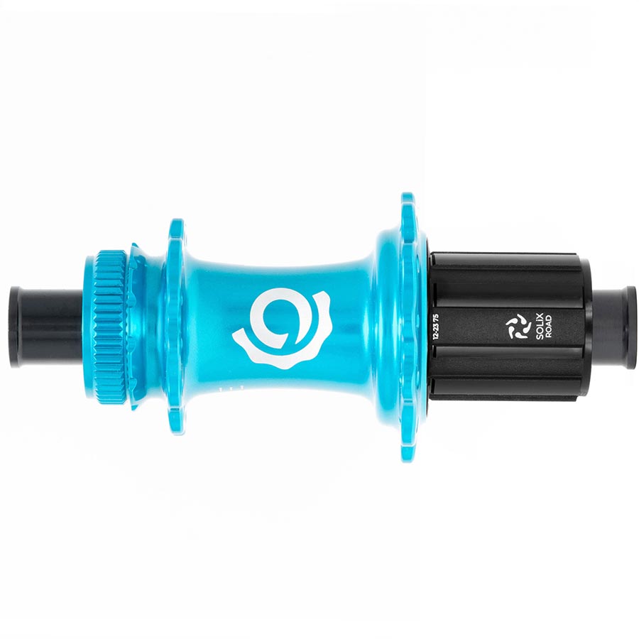 Industry Nine Solix G Classic Rear HG11 Disc Hub Rear 24H 12mm TA 142mm Shimano HG 11 Turquoise-Goodwynn'sGoodwynn's