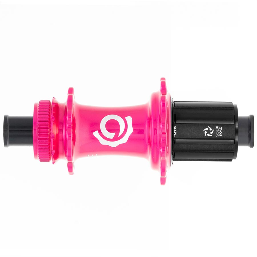 Industry Nine Solix G Classic Rear HG11 Disc Hub Rear 28H 12mm TA 142mm Shimano HG 11 Pink-Goodwynn'sGoodwynn's