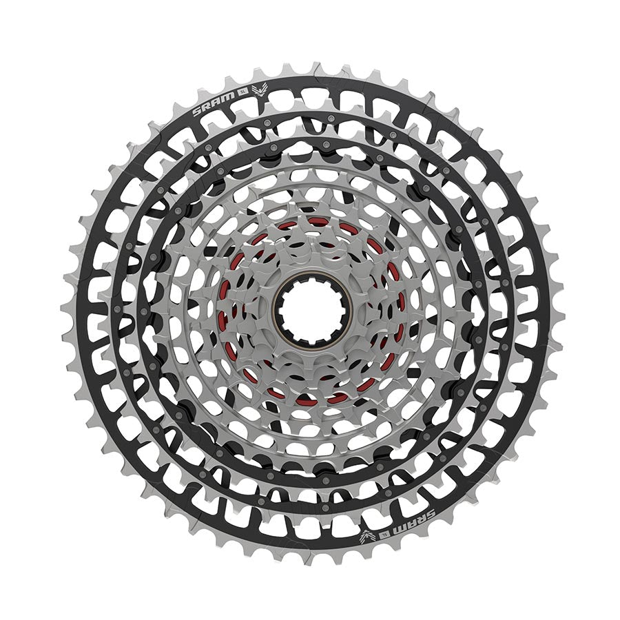 SRAM XX SL Eagle T-Type XS-1299 Cassette - 12-Speed 10-52t For XD Driver Silver/BLK-Goodwynn'sGoodwynn's