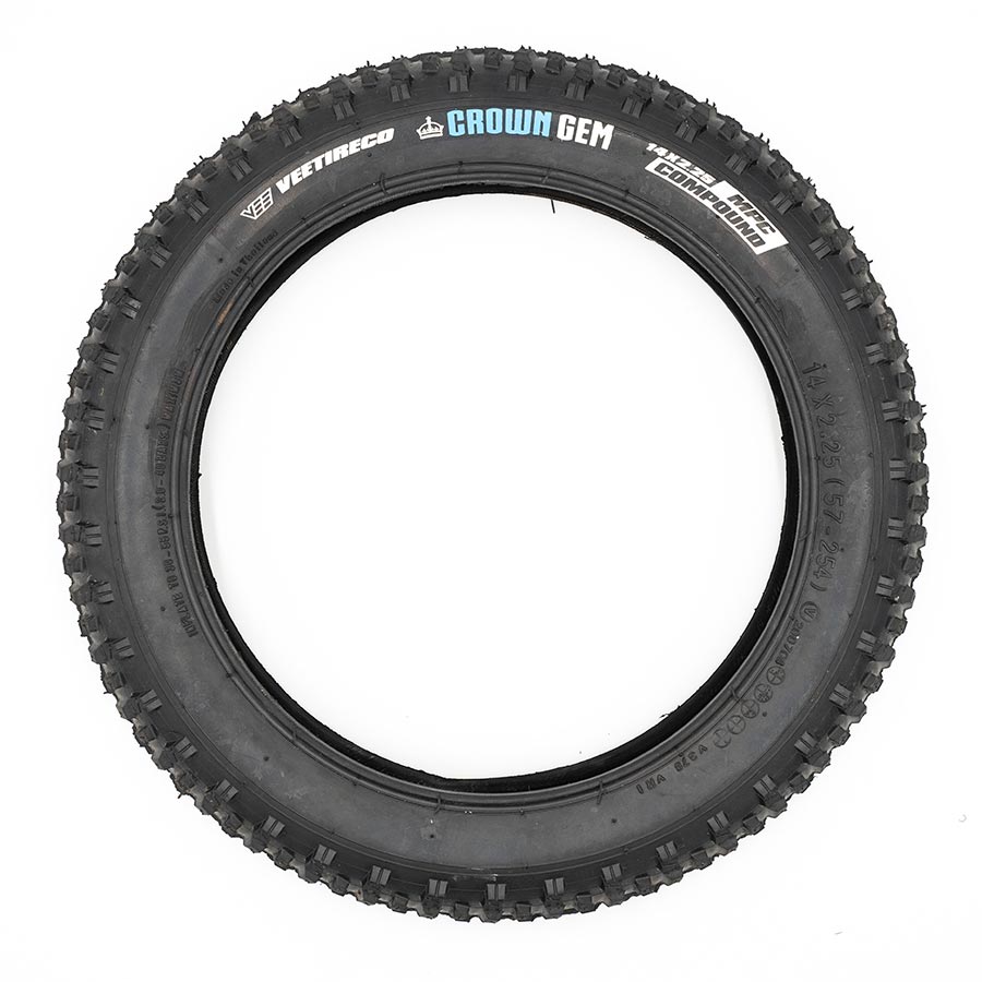 Kids Ride Shotgun Dirt Hero Hybrid Tire 14x2.25 Wire Tubeless Ready MPC 27TPI Black-Goodwynn'sGoodwynn's