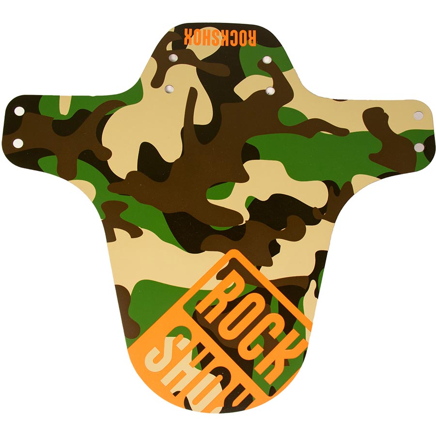 RockShox Fender Front Fender 26-29 Full Camo with Orange-Goodwynn'sGoodwynn's