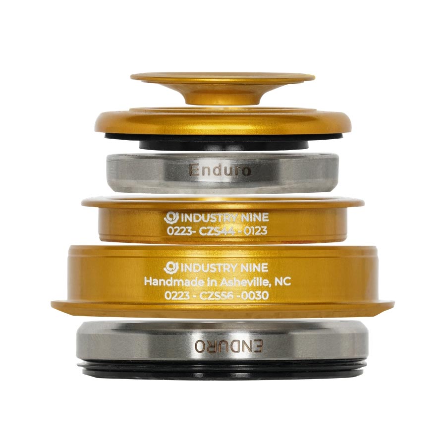 Industry Nine iRiX ZS44/ZS56 Headset : ZS44/28.6 | ZS56/40 ZeroStack Complete Gold-Goodwynn'sGoodwynn's