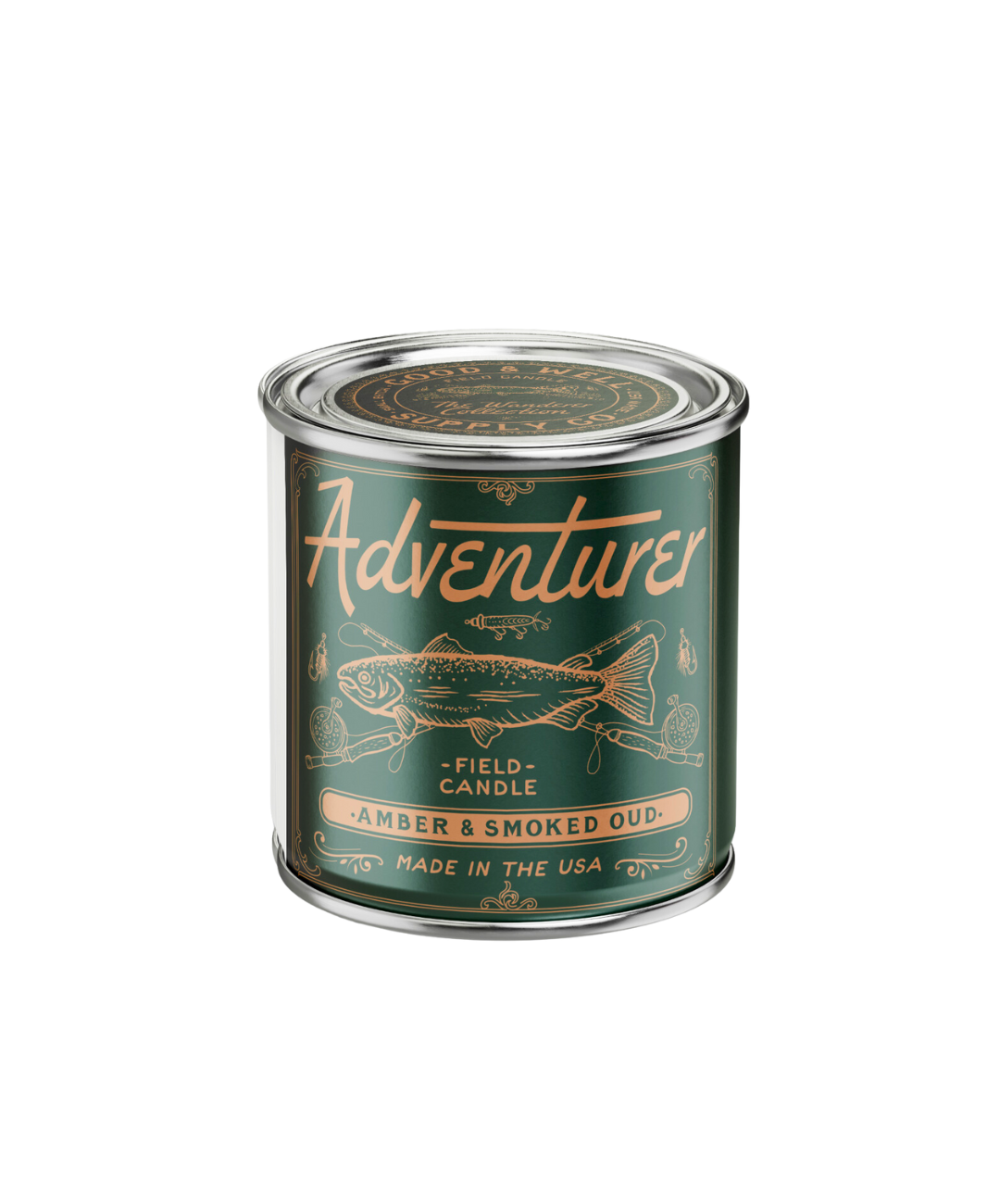 Good & Well Supply Co. - Adventurer Field Candle: 1/2 Pint-Goodwynn'sGoodwynn's