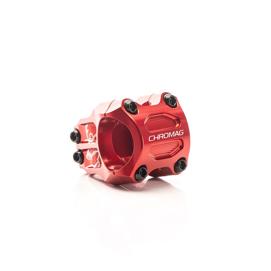 Chromag Riza Stem - 38mm 35mm Clamp +/-0 Red-Goodwynn'sGoodwynn's