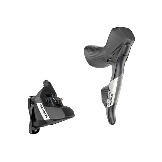 SRAM Apex AXS eTap Shift/Brake Lever Hydraulic Disc Brake Caliper - Right/Rear 12-Speed Flat Mount 20mm Offset BLK D1-Goodwynn's