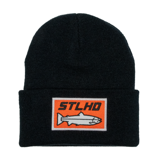 STLHD Knit Beanie Patch Hat - 2 Patch Options