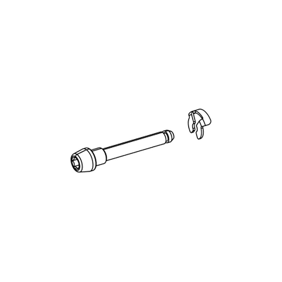 SRAM Pad Ret Pin+Clip (Blk) Elixir/Trail-Goodwynn'sGoodwynn's