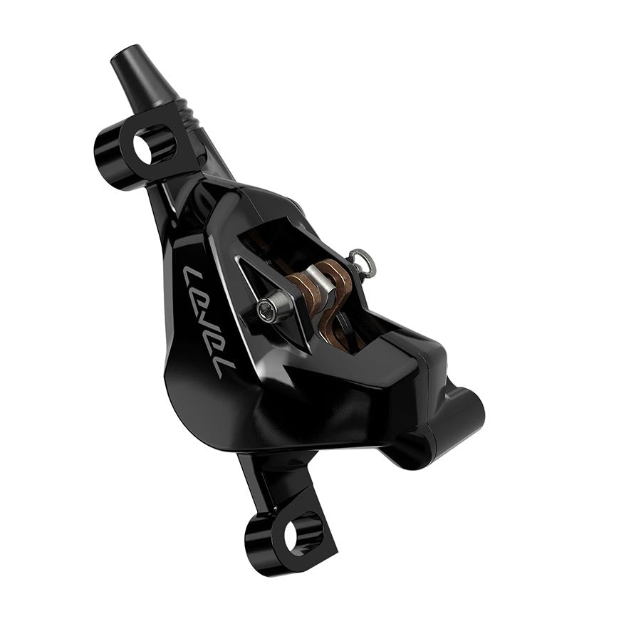 SRAM Level Silver Stealth Disc Brake Caliper Assembly - Front/Rear Post Mount 2-Piston BLK C1-Goodwynn'sGoodwynn's