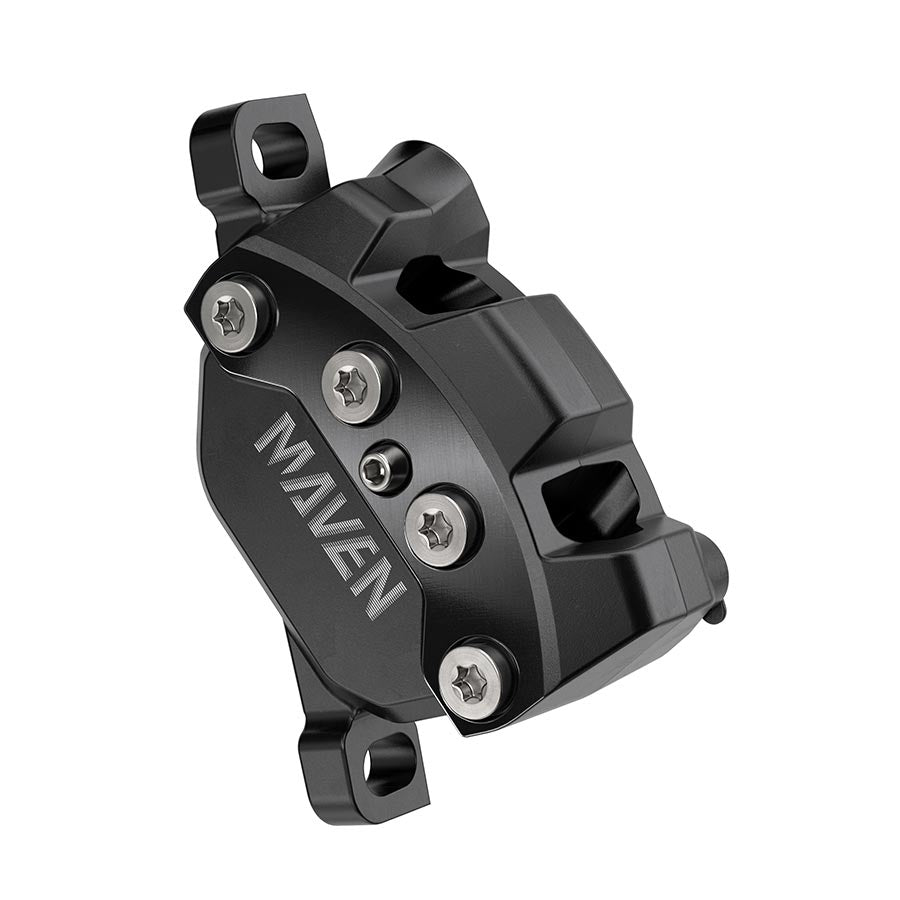 SRAM Maven Silver Disc Brake Caliper Assembly - Front/Rear Post Mount 4-Piston BLK A1-Goodwynn'sGoodwynn's