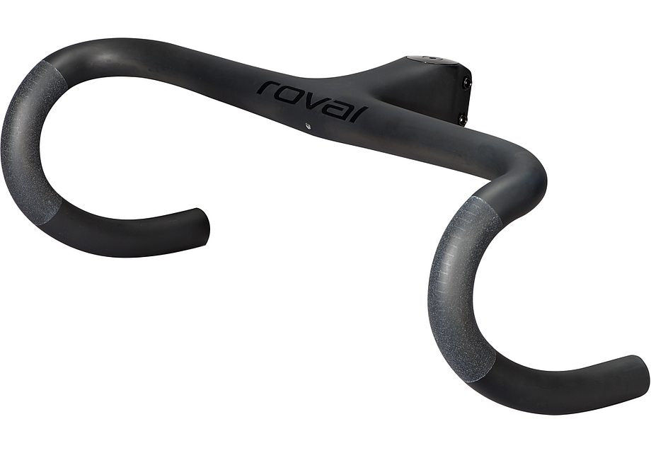 Specialized roval alpinist cockpit matte carbon / gloss black 90mm x 420mm