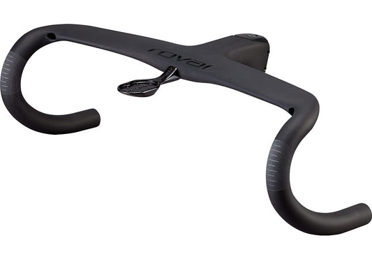 Specialized roval rapide cockpit matte carbon / gloss black 135mm x 400mm-Goodwynn's
