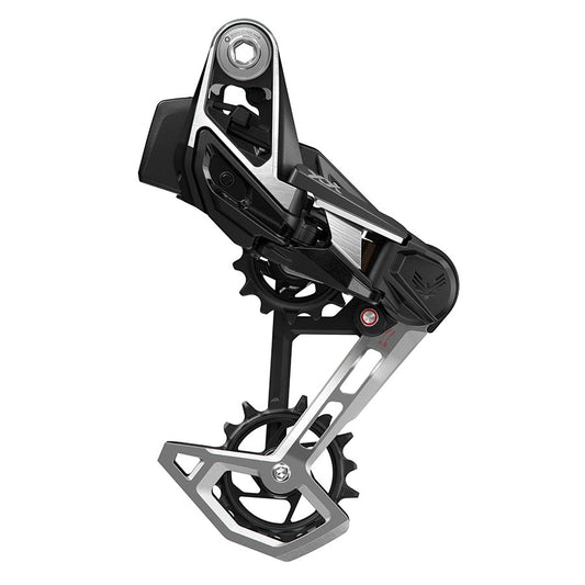 SRAM XX Eagle T-Type AXS Rear Derailleur - 12-Speed 52t Max Battery Not Included Wheel Axle Mount Aluminum Cage BLK/Silver-Goodwynn's