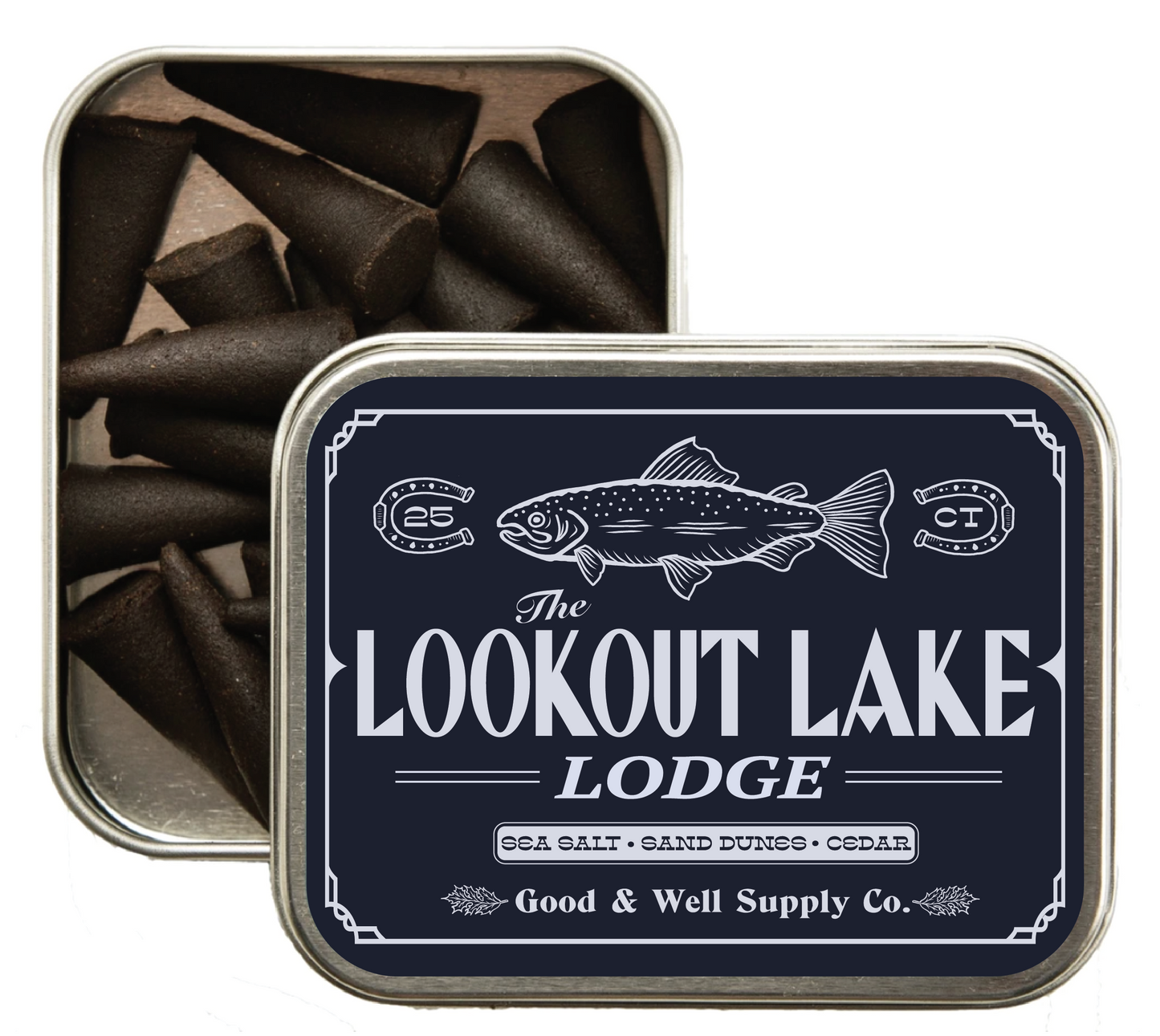 Lookout Lake Lodge Incense - sea salt, sand dunes & cedar