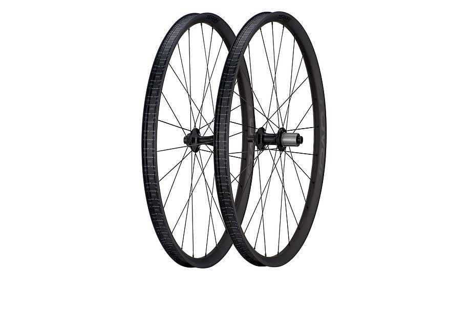 Roval terra clx evo wheelset satin carbon/gloss black 700c-Goodwynn'sGoodwynn's