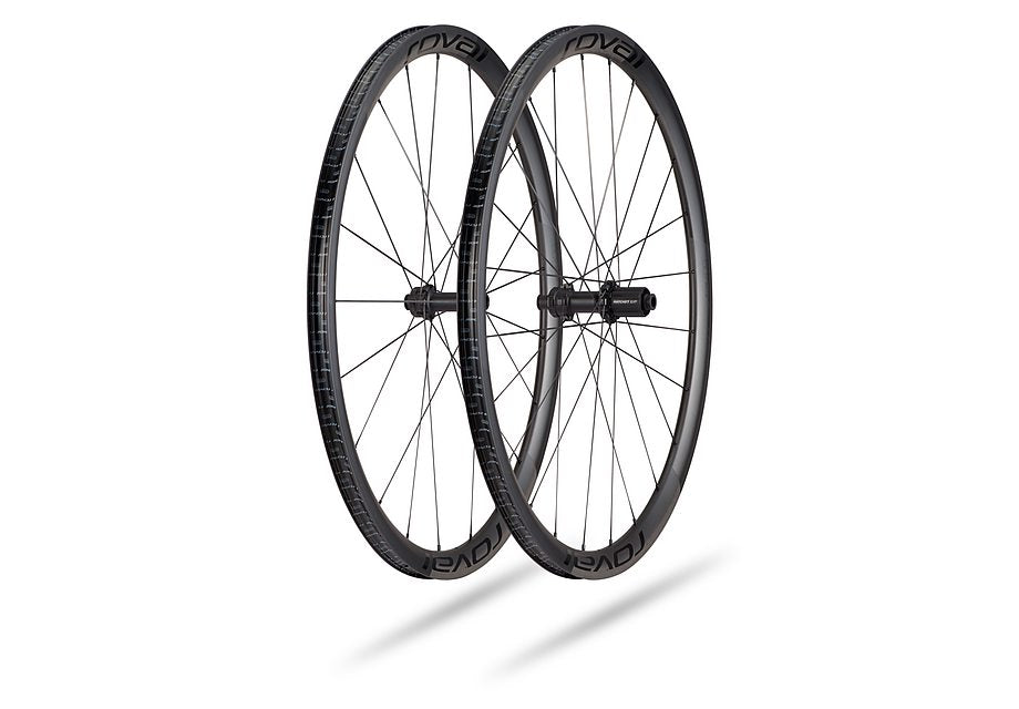 Specialized alpinist clx ii wheel satin carbon/gloss black 700c front-Goodwynn'sGoodwynn's