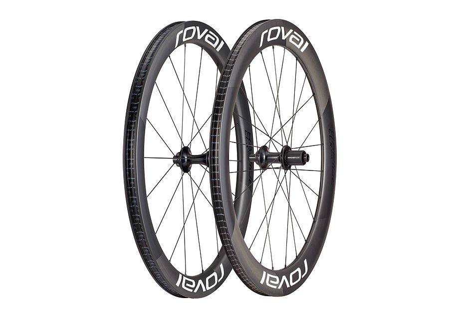 Specialized rapide clx ii wheel satin carbon/gloss white 700c front-Goodwynn'sGoodwynn's