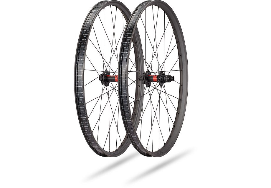 Specialized traverse sl ii 240 wheel satin carbon/gloss black 29 front 28h-Goodwynn'sGoodwynn's