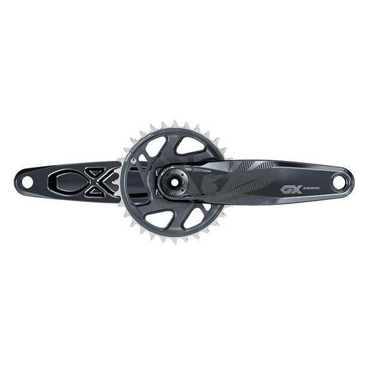 SRAM GX Eagle DUB C1 Crankset Speed: 11/12 Spindle: 28.99mm BCD: Direct Mount 30 DUB 165mm Black Fat Bike 4"-Goodwynn's