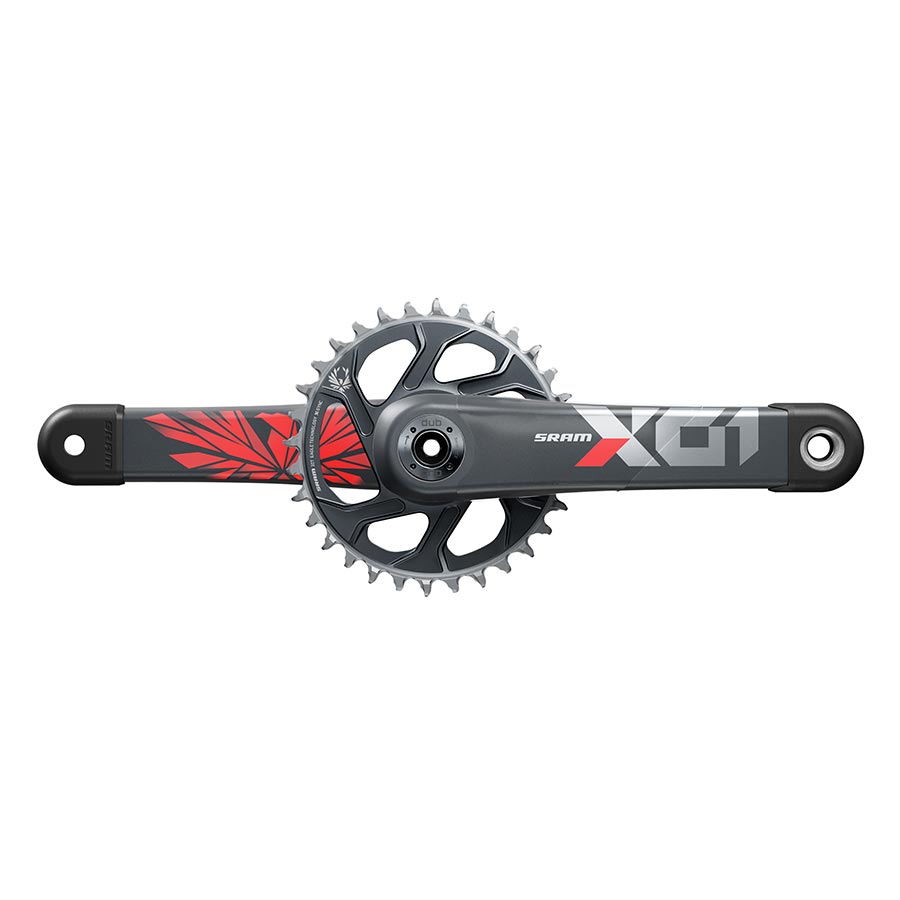 SRAM X01 Eagle DUB C3 Crankset Speed: 11/12 Spindle: 28.99mm BCD: Direct Mount 32 DUB 165mm Red Boost-Goodwynn'sGoodwynn's
