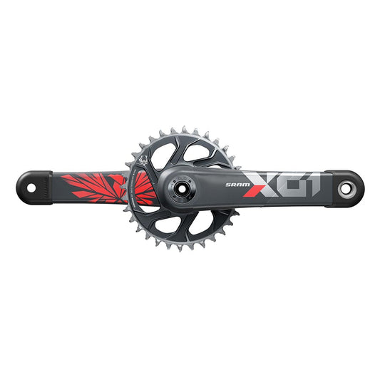 SRAM X01 Eagle DUB C3 Crankset Speed: 11/12 Spindle: 28.99mm BCD: Direct Mount 32 DUB 165mm Red Boost-Goodwynn's