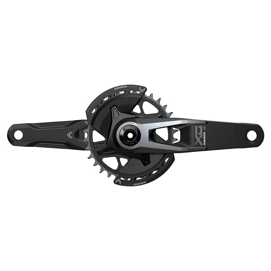 SRAM X0 Eagle T-Type Wide Crankset - 175mm 12-Speed 32t Chainring Direct Mount 2-Guards DUB Spindle Interface BLK-Goodwynn'sGoodwynn's