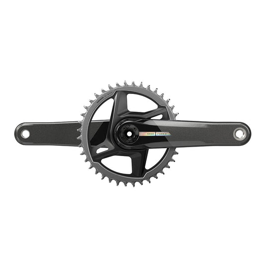 SRAM Force 1 Crankset - 175mm 12-Speed 40t Direct Mount DUB Spindle Interface Iridescent Gray D2-Goodwynn's